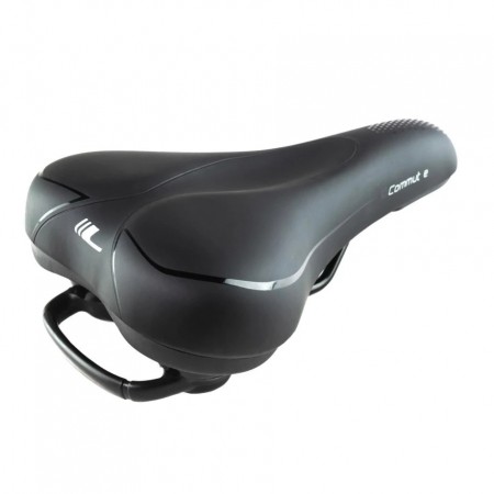 Седло Longus, COMUT-E L, черное