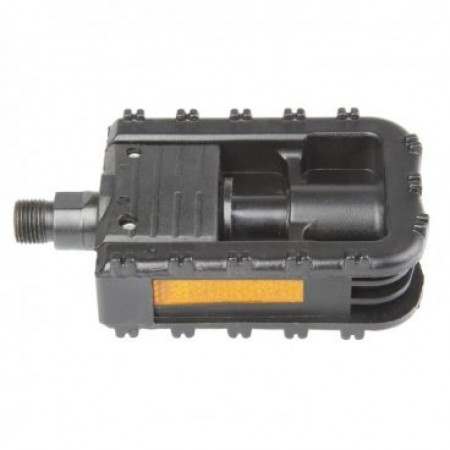 Педали складные двухсторонние пластиковые 5-312137 (чёрный)