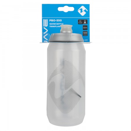 Фляга велосипедная M-Wave PBO-550 (550 мл, серебристая)