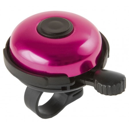 Звонок для велосипеда M-Wave 5-420158 D=53мм (черно-розовый)