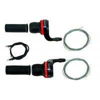 Переключатели/грипшифтеры Ventura 5-689575 (3x7 ск. + ручки + троса + рубашки)