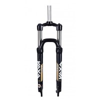 Вилка 29" ZOOM 525AMS ход 100 мм, Disc (чёрный)