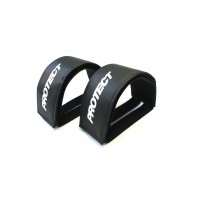 Стрепы для педалей велосипеда PROTECT 555-239 (2 шт., чёрный)