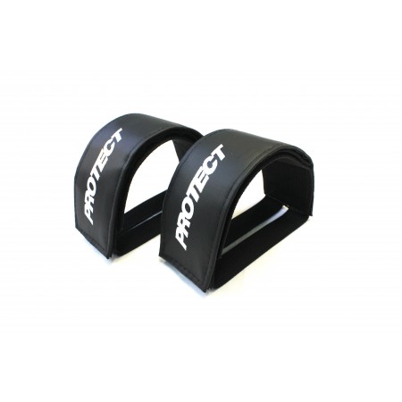 Стрепы для педалей велосипеда PROTECT 555-239 (2 шт., чёрный)