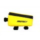 Велосумка PROTECT 555-544 на раму с отделением для смартфона (жёлтый)
