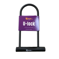 Замок на ключ KLONK U-lock 180x245 мм (чёрный)