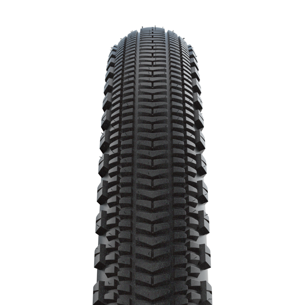 Велосипедная покрышка Schwalbe G-ONE OVERLAND 365 28x1.70 (45-622), RaceGuard, TLE, складная (Black)