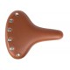 Седло велосипедное комфортное c пружинами VELO VL-8114 6-148114 "ретро" (коричневый)