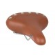 Седло велосипедное комфортное c пружинами VELO VL-8114 6-148114 "ретро" (коричневый)
