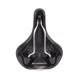 Седло велосипедное комфортное с гелевыми вставками VELO VL-6278 6-156278 (чёрный)