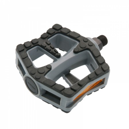 Педали велосипедные пластиковые WELLGO LU-990 (чёрный)