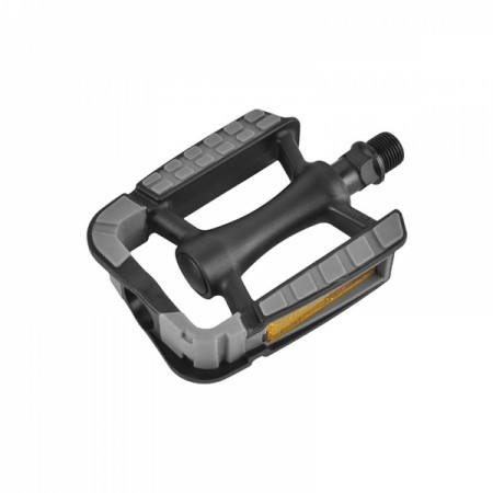 Педали велосипедные пластиковые WELLGO C172DU (чёрный)