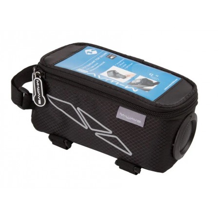 Сумочка/чехол+бокс M-Wave 5-122377 на раму д/смартфона ROTTERDAM TOP SOUND (чёрный)