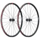 Колеса Fulcrum, RACING 600 DB, 28" (622x17), алюм., клинчер., под оси 12/100-12/142, centerlock, HG
