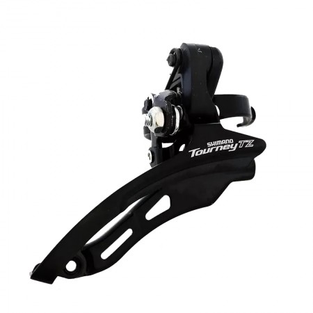 Переключатель передний Shimano Tourney FD-TZ500 3x7(8) нижняя тяга (хомут 31.8) 42T