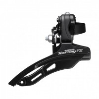 Переключатель передний Shimano Tourney FD-TZ500 3x7(8) верхняя тяга (хомут 28.6) 42T