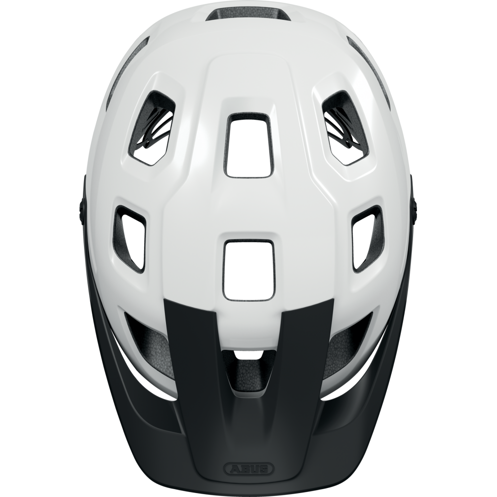 Шлем ABUS MoTrip (shiny white, белый)