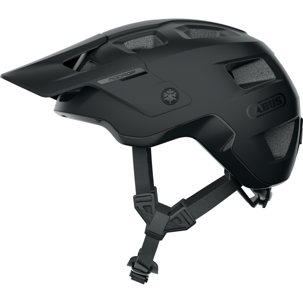Шлем ABUS MoDrop (velvet black, чёрный)