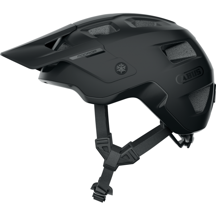 Шлем ABUS MoDrop (velvet black, чёрный)