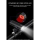 Фара/Фонарь двухсторонний GACIRON V20C-600 600LM Micro USB 2500mAh 07-300142
