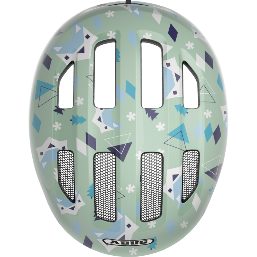 Шлем детский ABUS Smiley 3.0 (green nordic, зеленый)