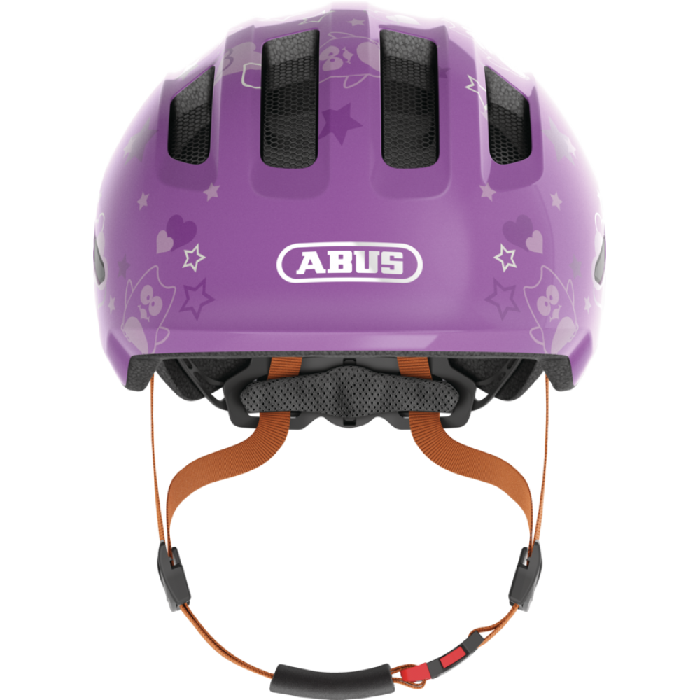 Шлем детский ABUS Smiley 3.0 (сиреневый со звездами)