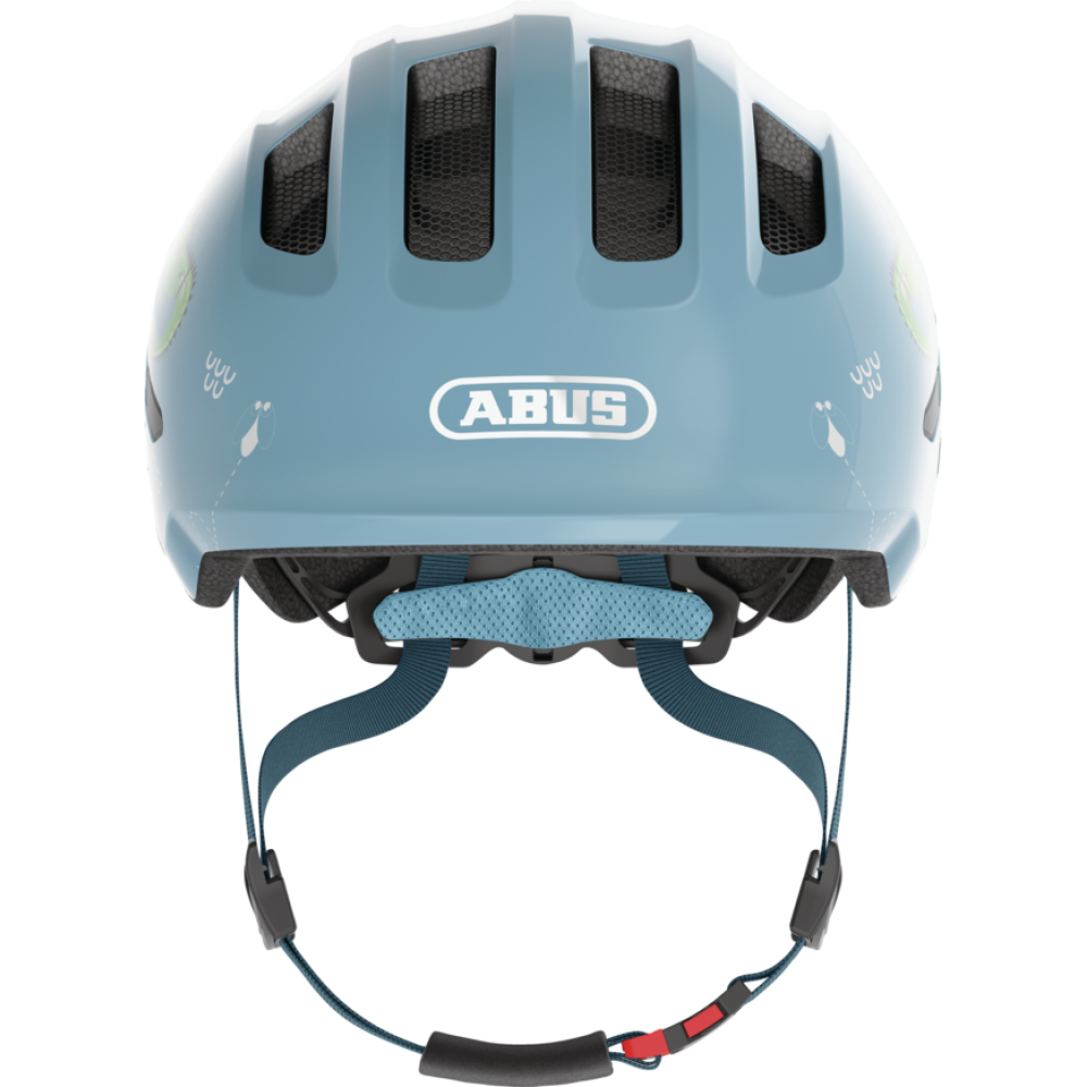 Шлем детский ABUS Smiley 3.0 (голубой с крокодилами)