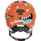 Шлем детский ABUS Smiley 3.0 (оранжевый с монстрами)