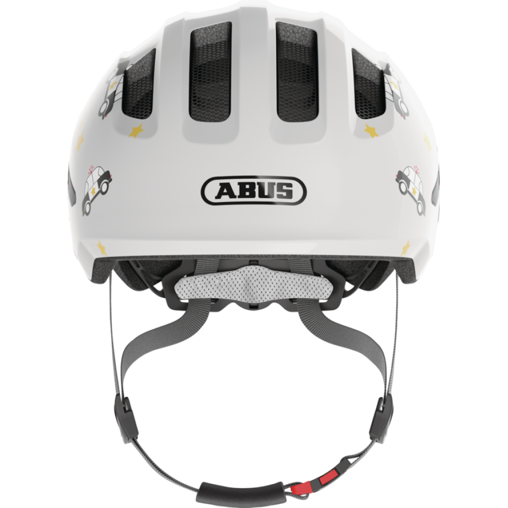 Шлем детский ABUS Smiley 3.0 (серый с полицейской машиной)