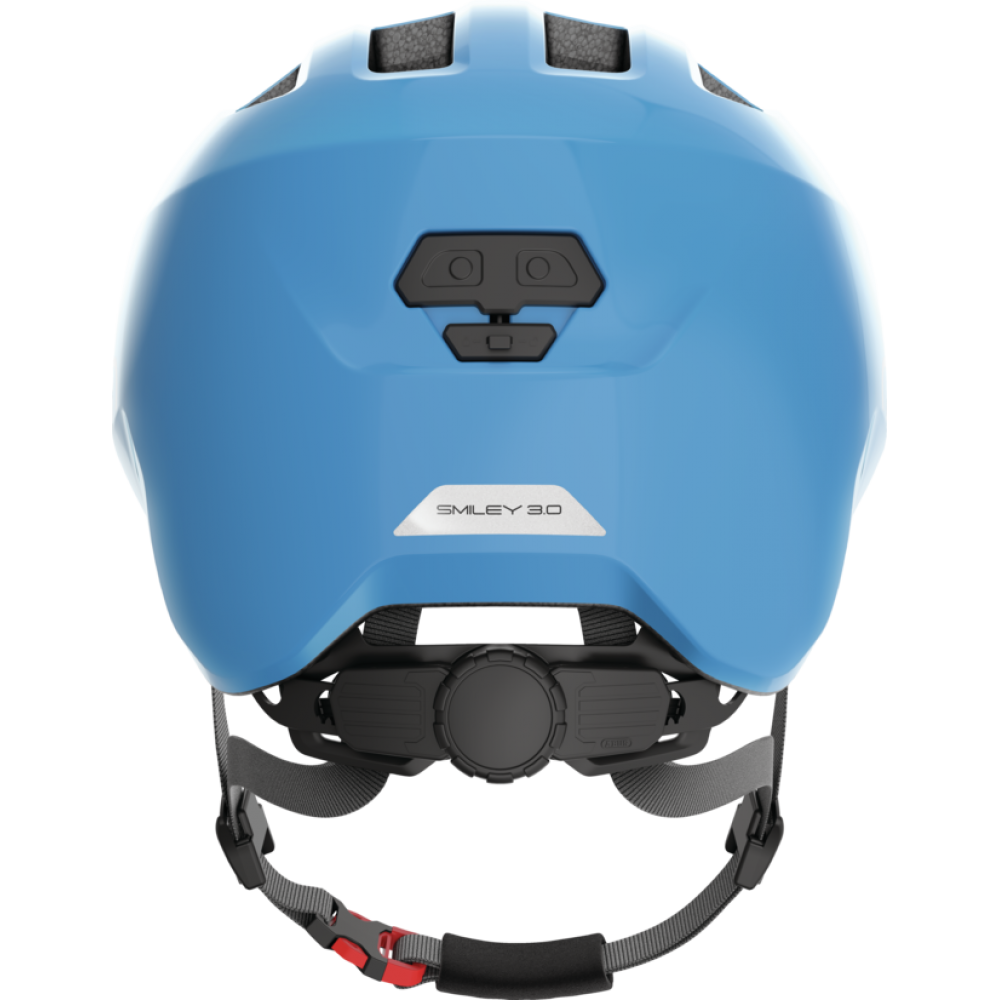 Шлем детский ABUS Smiley 3.0 (shiny blue, голубой)