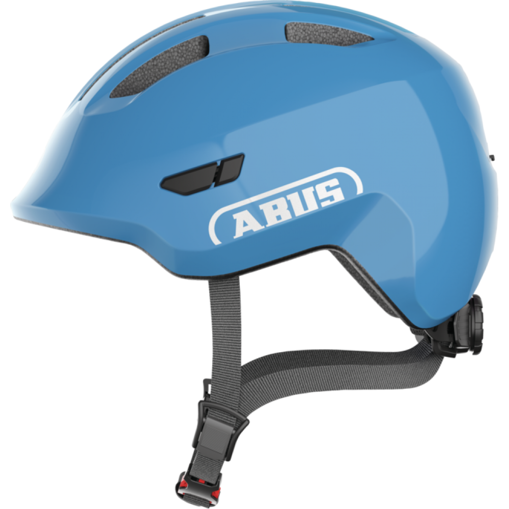 Шлем детский ABUS Smiley 3.0 (shiny blue, голубой)