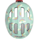 Шлем детский с фонариком ABUS Smiley 3.0 LED (blue rainbow, голубой с радугой)