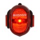 Задний фонарь Sigma NUGGET II Flash USB 4-015051 (чёрный)