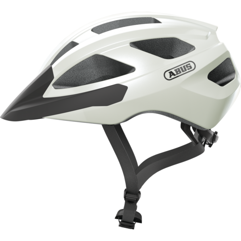 Шлем ABUS Macator (pearl white, белый)