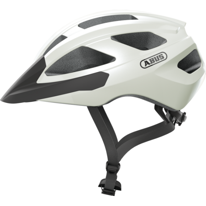 Шлем ABUS Macator (pearl white, белый)