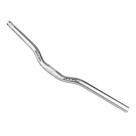 Руль ZOOM МТВ-AL-154 (L-620, 6°, серебристый)