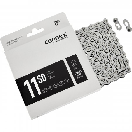Цепь велосипедная CONNEX 11s0 8928116 11 скоростей 118 звеньев (серебристый)