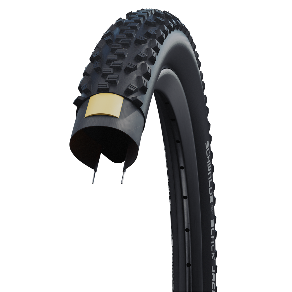 Покрышка Schwalbe BLACK JACK 20x1.90 (47-406), K-Guard (чёрная)