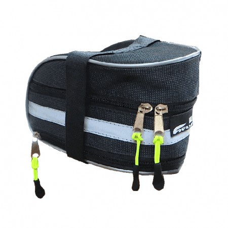 Велосумка Course Мастер под седло большая (серый)