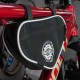 Велосумка PROTECT 555-210 под раму (черный/белый)