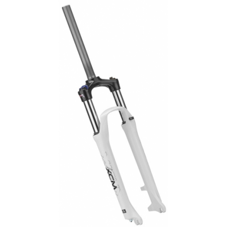 Вилка SR Suntour 29" XCM HLO DS 14466 A-H ход 100 мм, QR, Disc (белый)