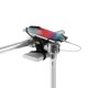 Держатель для смартфона 4.7"-7.2" на руль BONE BIKE TIE 4 + POWER STRAP 07-200630 (чёрный)