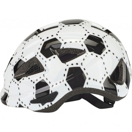 Шлем детский ABUS Anuky 2.0 ACE (white footbal, белый)