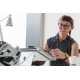 Фонарь велосипедный задний Knog Plus USB (чёрный)