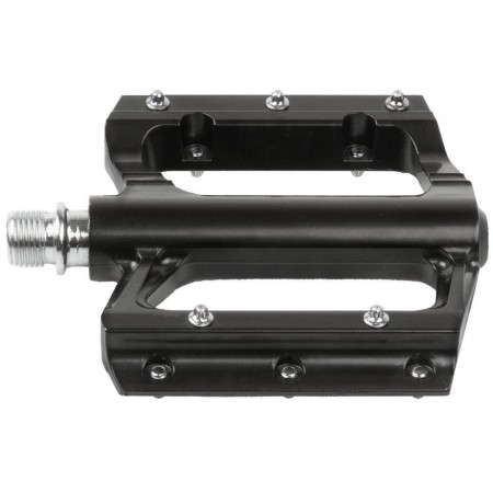 Педали алюминиевые M-WAVE со сменными шипами 5-313315 (чёрный)