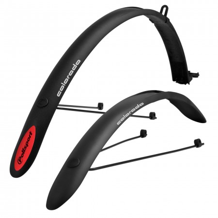 Щитки для велосипеда Polisport Colorado City 8626500001 (чёрный)