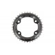 Звезда передняя для Shimano FC-M8000-2, 36T (черный)