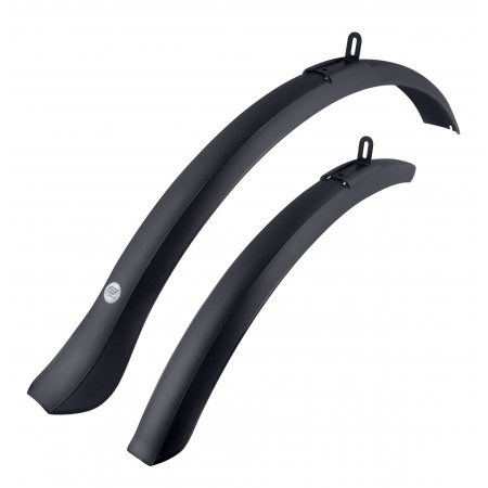 Комплект брызговиков Force VEIL 26 - 28" 89902 (чёрный)