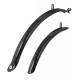 Комплект брызговиков Force SPORT 24 - 28" 899042 (чёрный)