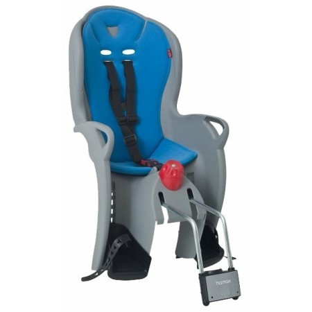 Велокресло Hamax Sleepy 222174 заднее (серый/синий)